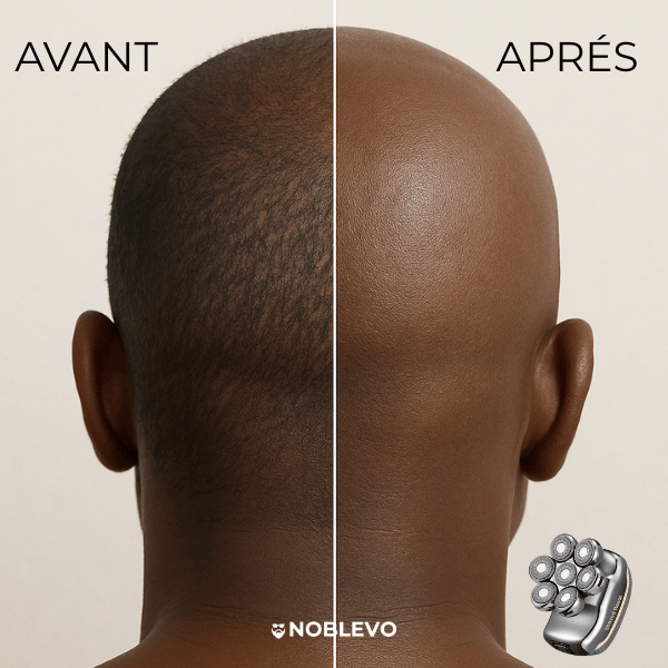 GlideShave™ – Rasoir électrique ultime pour hommes chauves