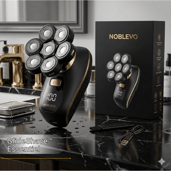 GlideShave™ Rasoir — L'Excellence du Rasage