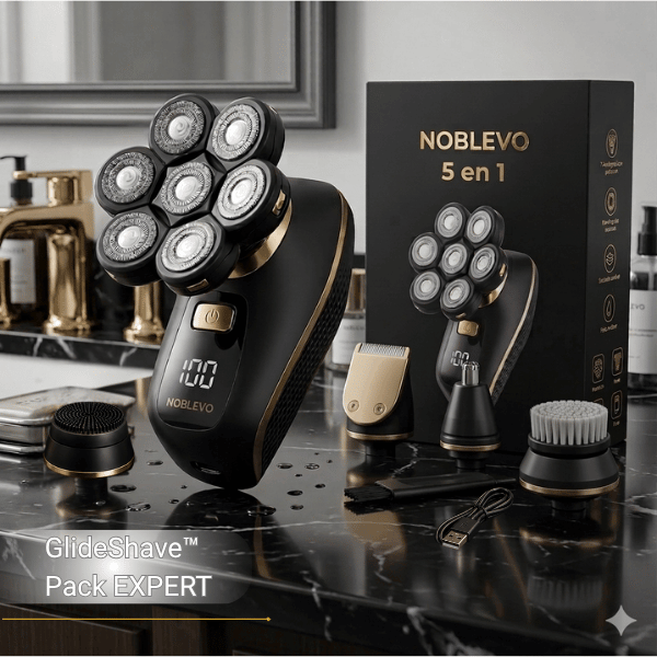 GlideShave™ Rasoir — L'Excellence du Rasage